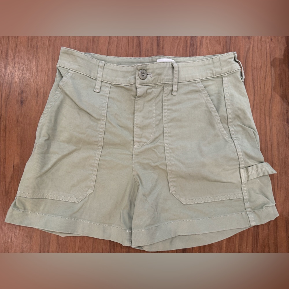 JCrew Green Chino Shorts, size 2